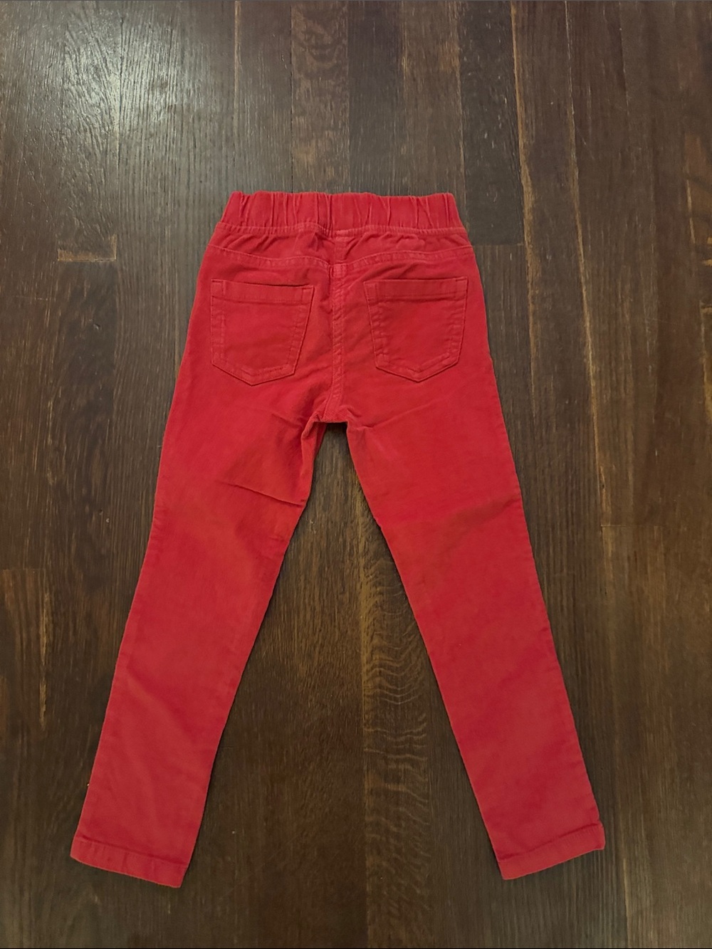 Boden Bright Red Girls' Corduroy Jeggings - Picture 5 of 7